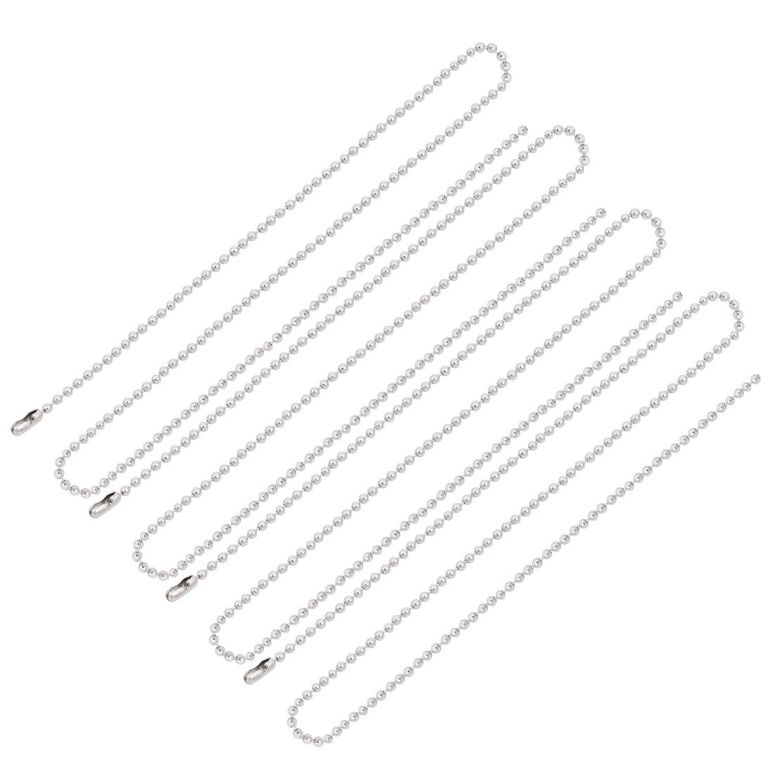 Aexit Stainless Steel Lighting fixtures and controls Bead Ball Chain Keychain 3.2mm by 20 Inches 4pcs