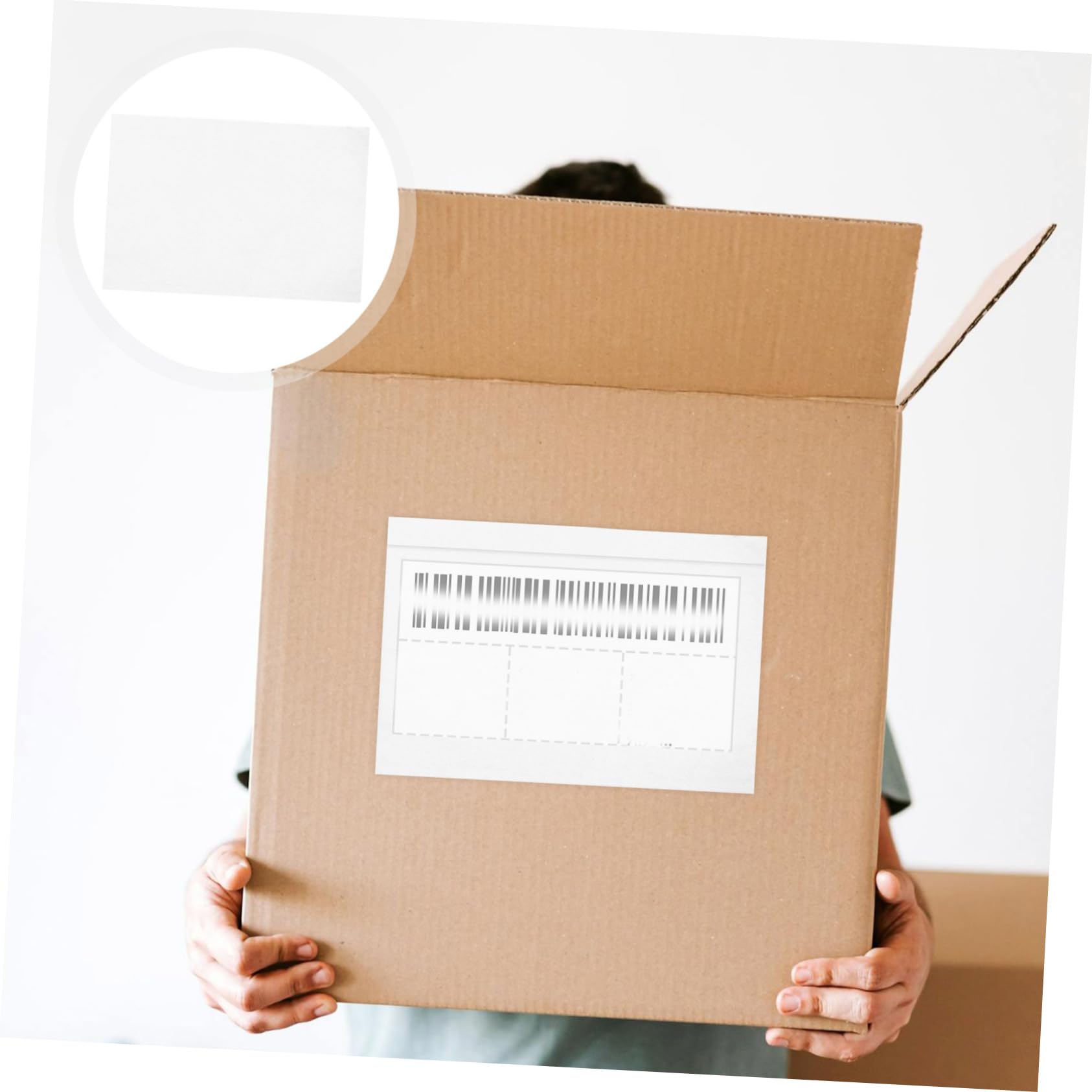 100pezzi Sacchetti Trasparenti Autosigillanti Per Documenti Buste Per Etichette Di Spedizione Fatture e Lista Di Imballaggio