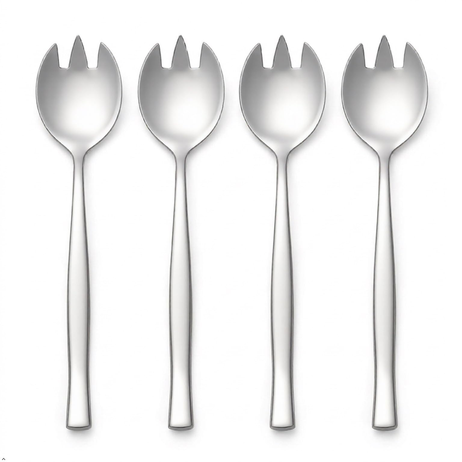Fourchettes de 20 cm en inox lot de 4 pour soupes épaisses pâtisseries et nouilles
