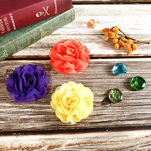 Leinuosen 14 Pieces Dog Collar Flowers Pet Bow Tie Flower Collars For Puppy Collar Grooming Accessories (Color Set 1, 8 Cm) #TOP6
