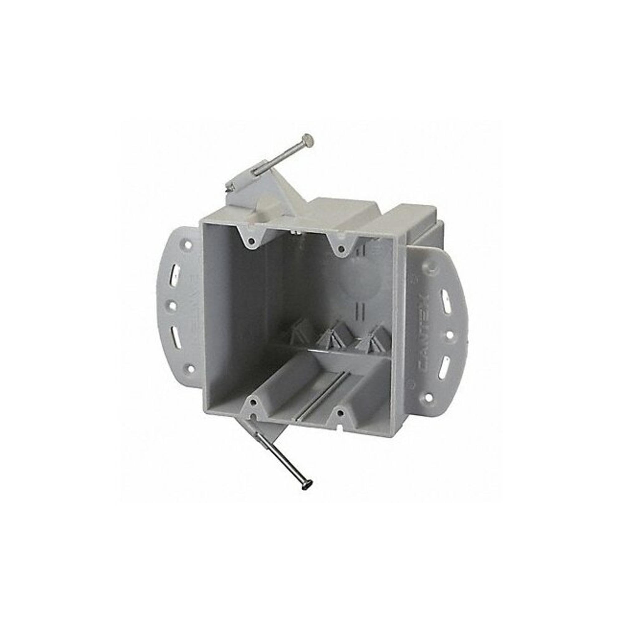 Electrical Box, 2 Gang, 48 cu. in., PVC - Amazon.com