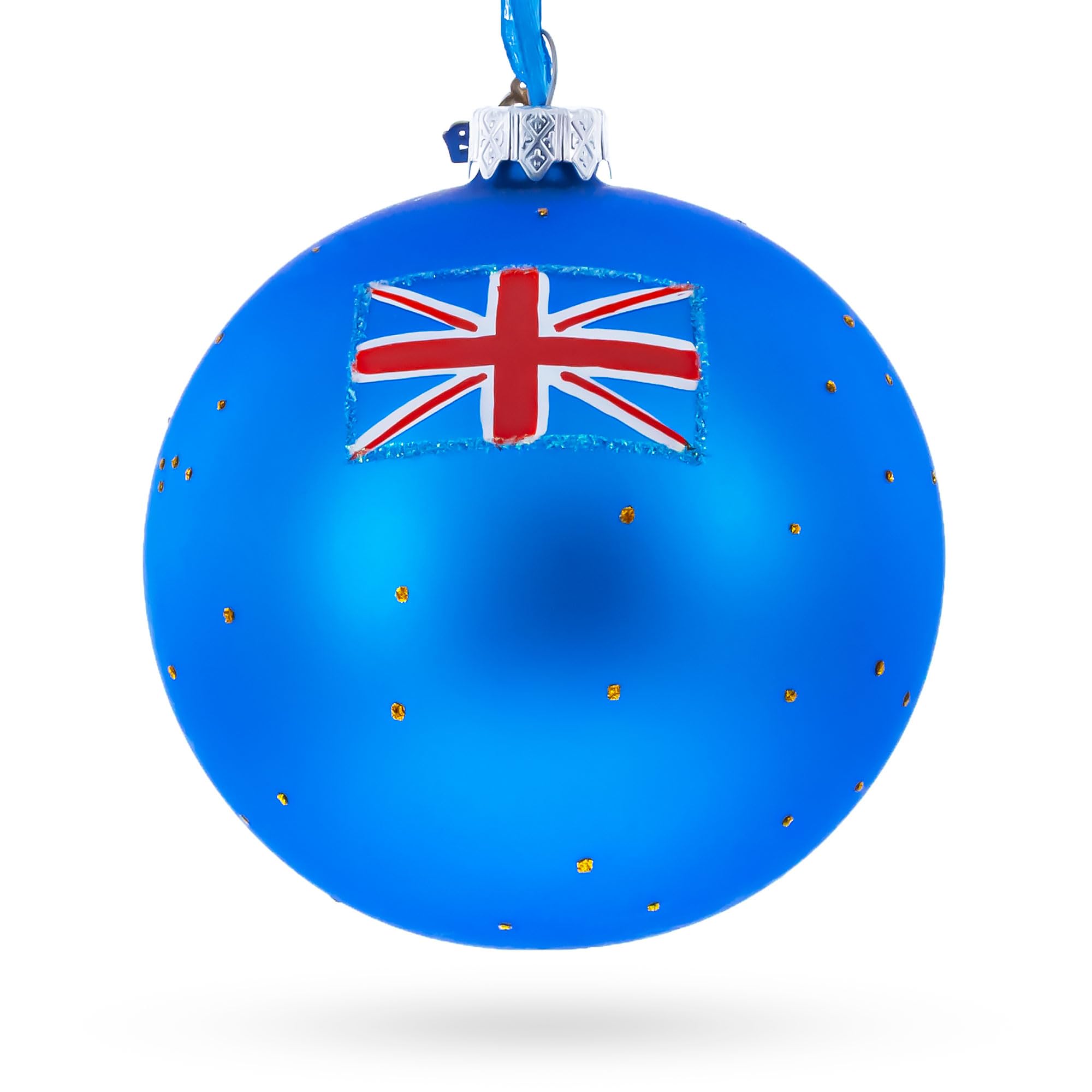 Bestpysanky Stonehenge, Inghilterra, Gran Bretagna palla di vetro ornamento di Natale 4 pollici