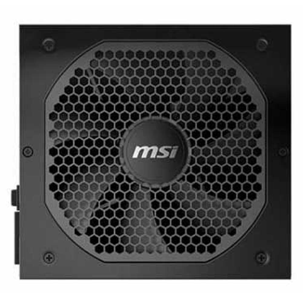 MSI MPG A850GF Alimentatore, Spina EU - 850W, 80 Plus Gold, PSU ATX completamente modulare, supporto GPU 3 x 6+2 pin, condensatori giapponesi 105°C, cavi neri piatti – 10 anni di Garanzia