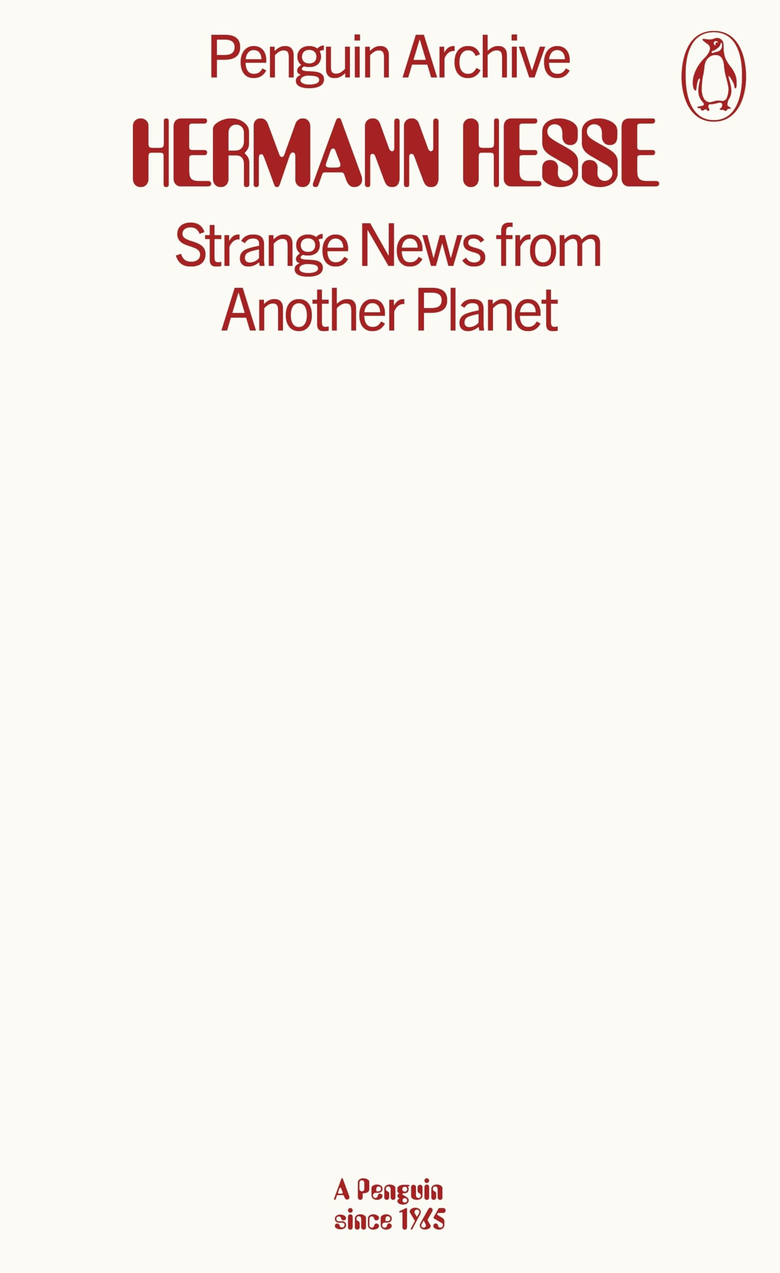 Cover of Strange News from Another Planet