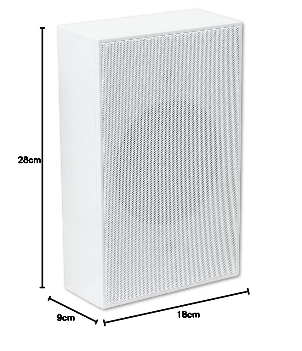 OMNITRONIC WC-4 ELA-Wandlautsprecher | 5"-Breitbandlautsprecher, 100 V, 6 W RMS