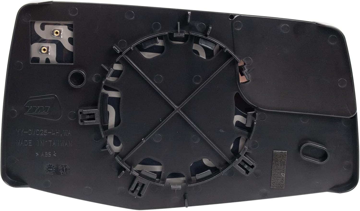 Left Mirror Glass Compatible with 2019-2021 Chevrolet Silverado 1500 GMC Sierra 1500