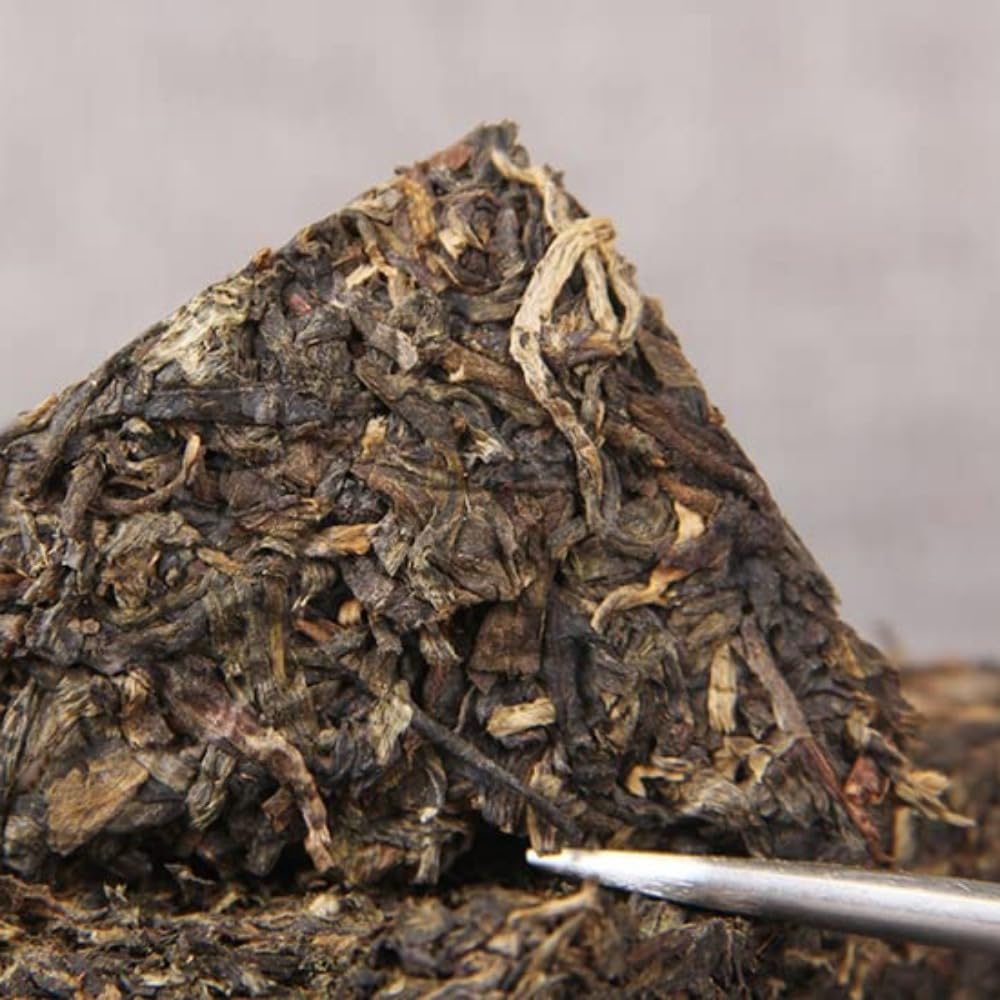 Classico Per La Degustazione - Yunnan Menghai Invecchiato Pu'er Tè Crudo, 250g Premium Grade Tè Mattone