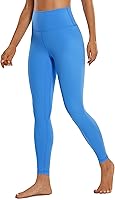 Vista 25 de CRZ YOGA Leggings de entrenamiento para mujer con sensación de desnudez cepillada de 25 pulgadas, pantalones de yoga de compresión de cintura alta
