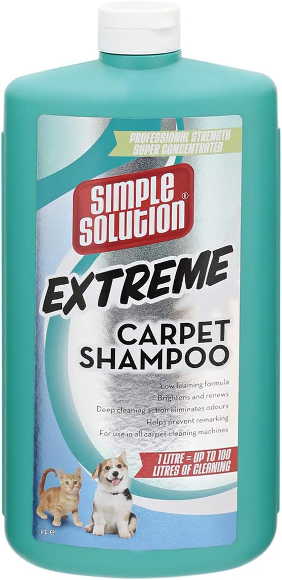 Simple Solution Extreme Low Foaming Carpet Shampoo for Dogs and Cats Amazon.ae Pet Supplies