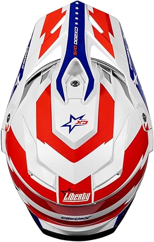 Miniatura 8 de Castle X CX200 Dual Sport - Casco eléctrico para nieve (negro mate, XS) Mate negro,Rojo brillante/Blanco/Negro,Carbón