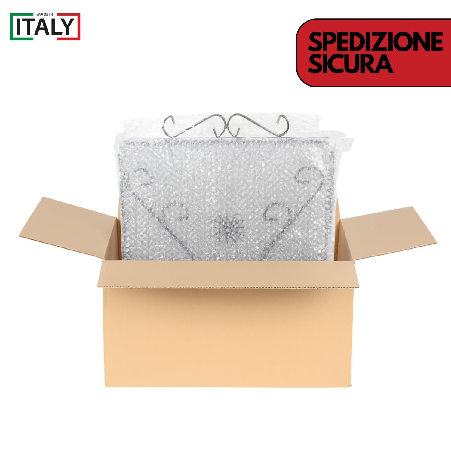 MOHOME Parascintille per Camino Angolare Nero Ferro Battuto Design Floreale 45 x 100 cm Cuore Griglia Paraschizzi Made in Italy Caminetto Parafuoco Protezione per Stufa Caminetti Accessori per Camino