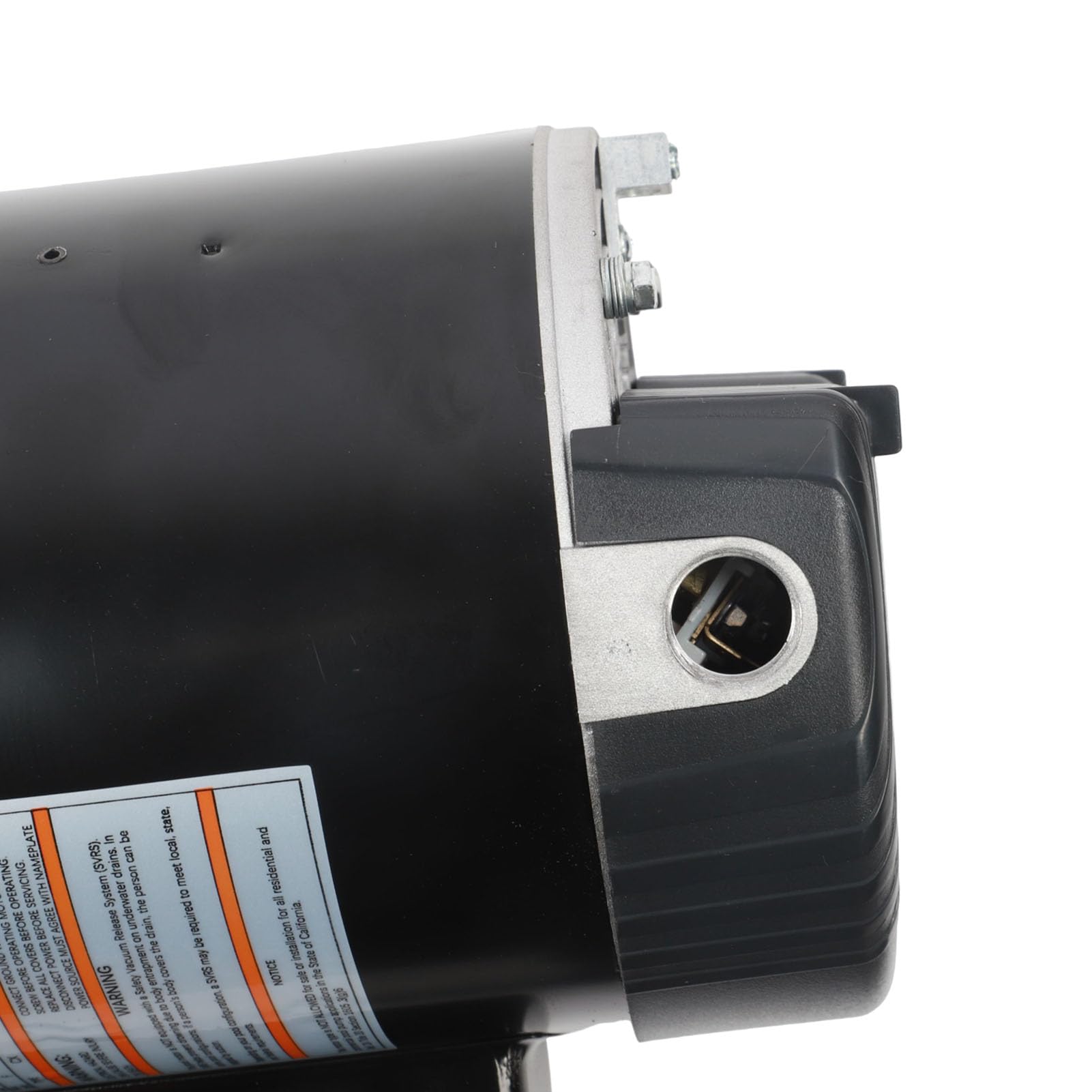 Motor de Bomba de Piscina de 2 de Potencia Completa, Fuerte Motor de Brida Cuadrada 56Y con Protección contra Sobrecarga Térmica para Piscina
