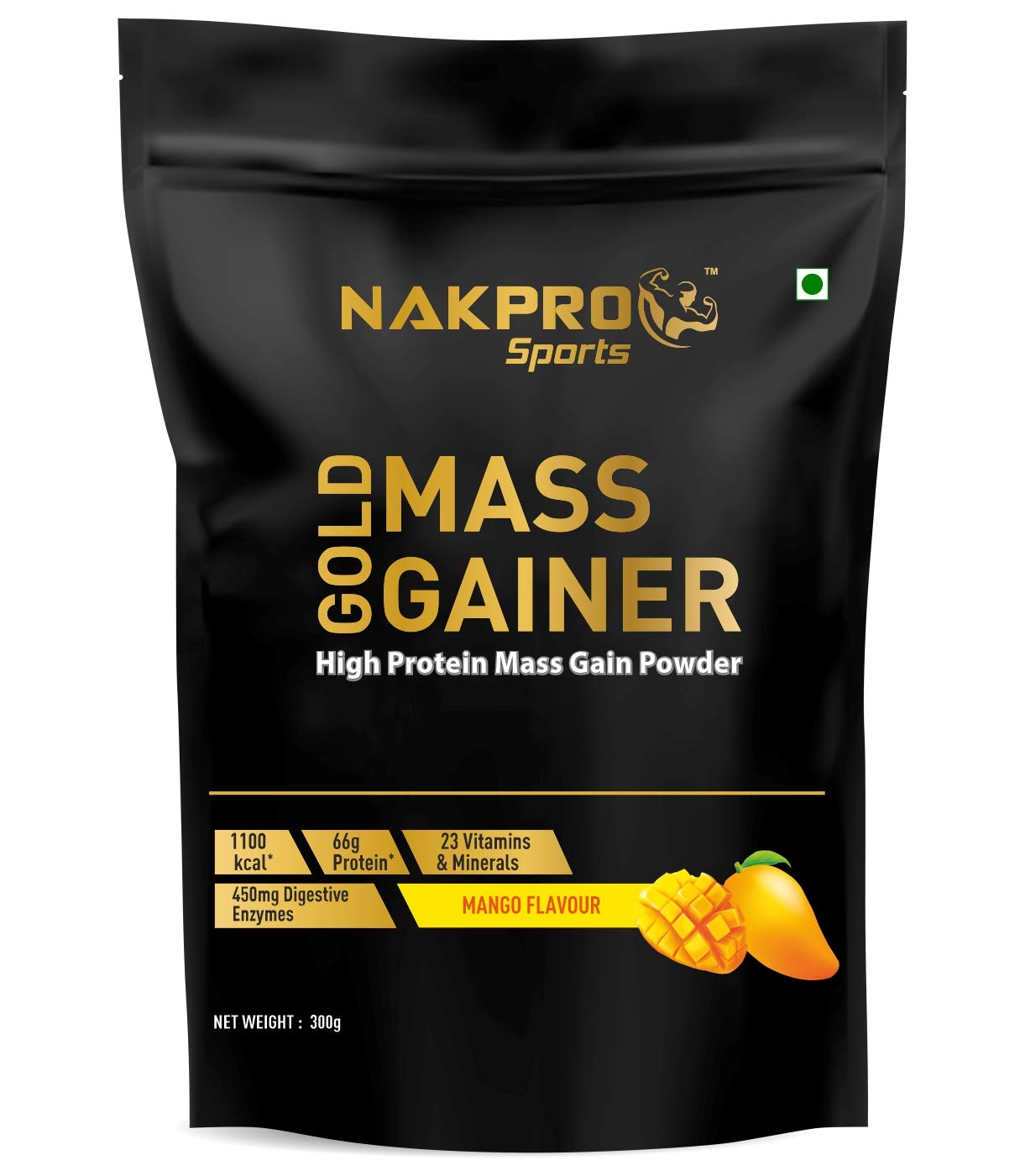 Nakpro Nutrition Mass Gainer, High Protein & High Calorie Weight Gain