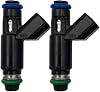 2PCS Upgrade Fuel Injector Compatible with Victory Vegas 2003-2007, Kingpin 2004-2007, Jackpot 2006-2007, Hammer 2006-2007, 8-Ball 2006-2007 Replace 1253405