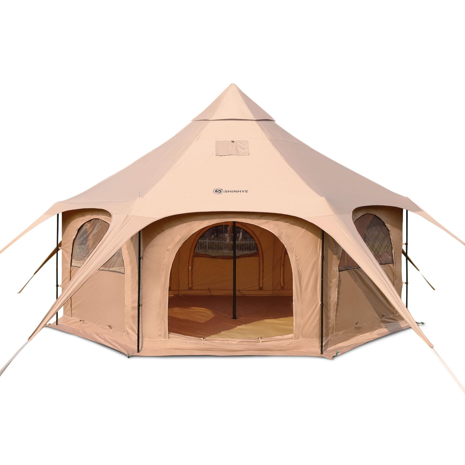 Amazon.co.jp: ShinHye ベルテント 5m TC ポリコットン キャンプテント
