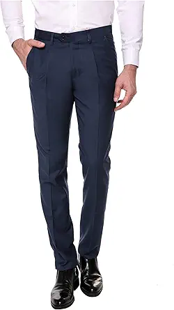 COOFANDY Classic Fit Flat Front Dress Pants