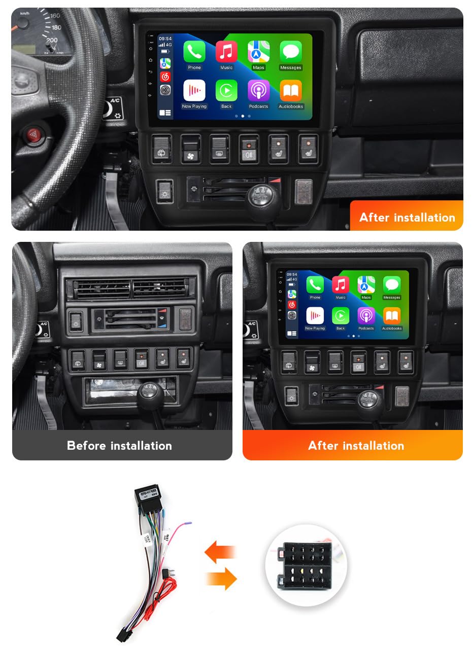 Amazon.com: ADMLZQQ for Lada Niva 1993-2018 Car Stereo Radio Car