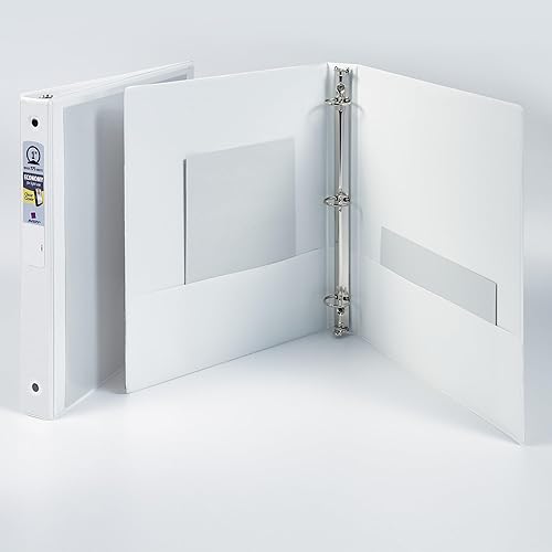 Miniatura 3 de Carpeta básica con aro, por Avery, Blanco 1 pulgadas