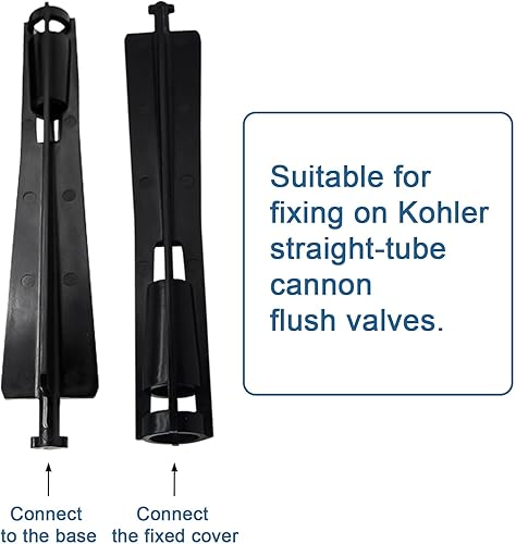 Miniatura 5 de Kit de repuesto de válvula de descarga de recipiente, compatible con Kohler GP1229656, K-1188999, K-1188998, para sistema AquaPiston, incluye guía