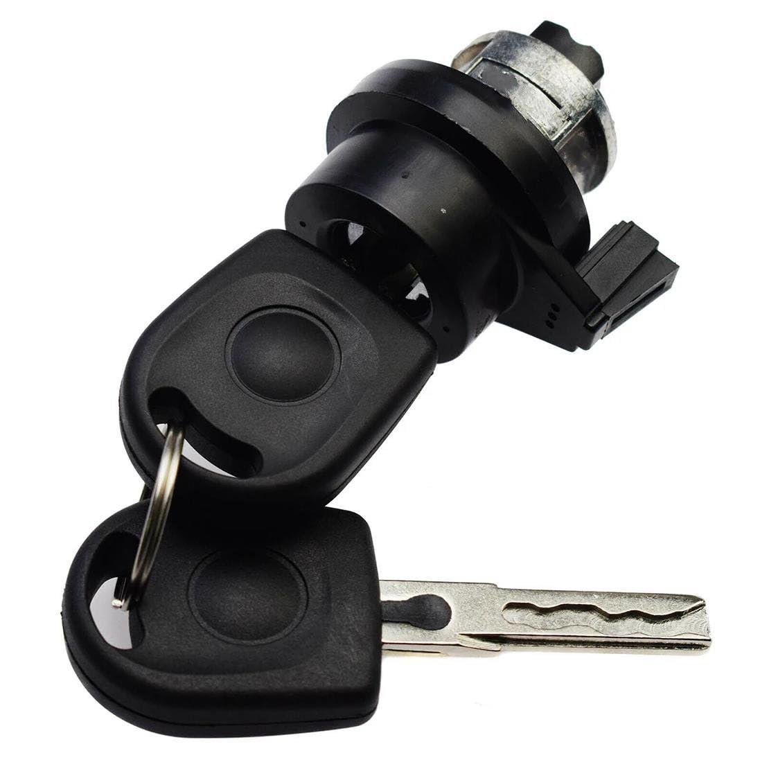 Cylinder blokady przełącznika zapłonu z kluczami do Skody dla Octavia 2004-2013 107905855C