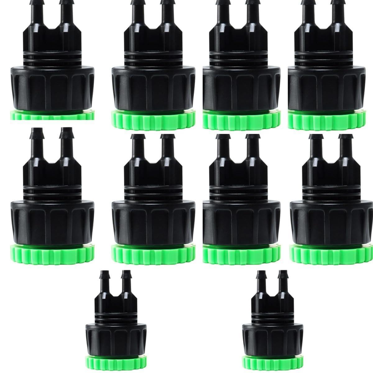 Adattatore Presa USA Adattatore Girevole Per Tubo Giardino - Ottone, 1/4" NPT Maschio A 3/4" GHT Femmina, FasParts Adattatore Girevole Ottone 1/4 A 3/4 - Foto 11