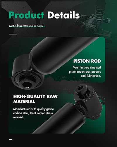 Miniatura 5 de SCITOO Amortiguadores, amortiguadores traseros de gas para Nissan Sentra 341659 5639 2009 2010 2011 2012 para Nissan Sentra 341659 5639 Juego de 2