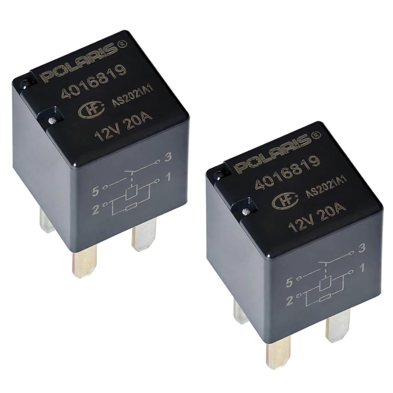 4016819-12V (Set of 4) 12VDC 20A 4PIN Ultra Micro ISO Automotive Relay, OEM 4016819 General Purpose for Automotive Applications