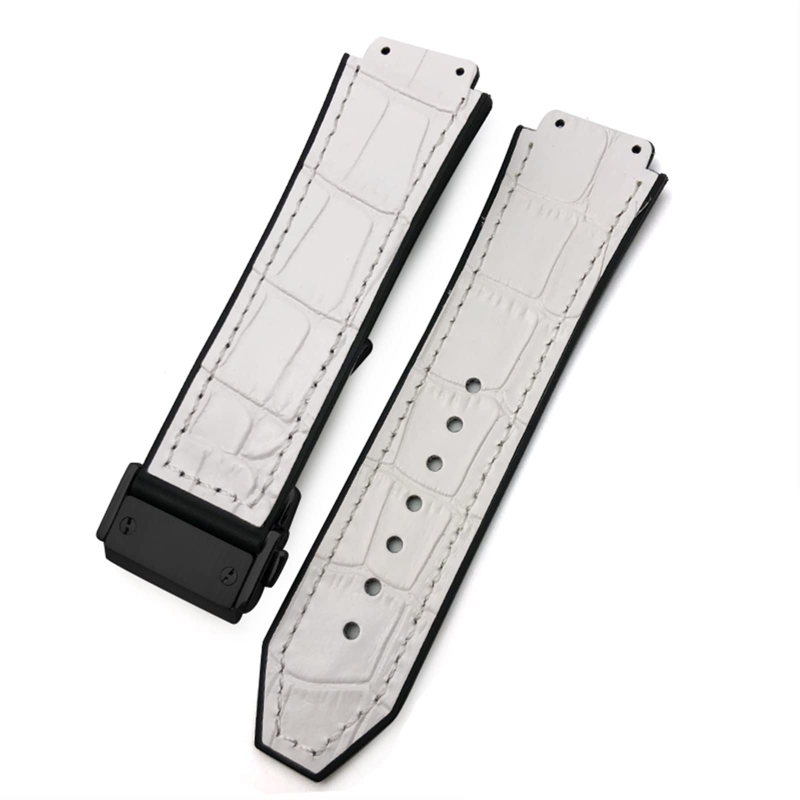 Bandeau en Caoutchouc en Cuir CZKE 28mm contre l'usure de votre bracelet