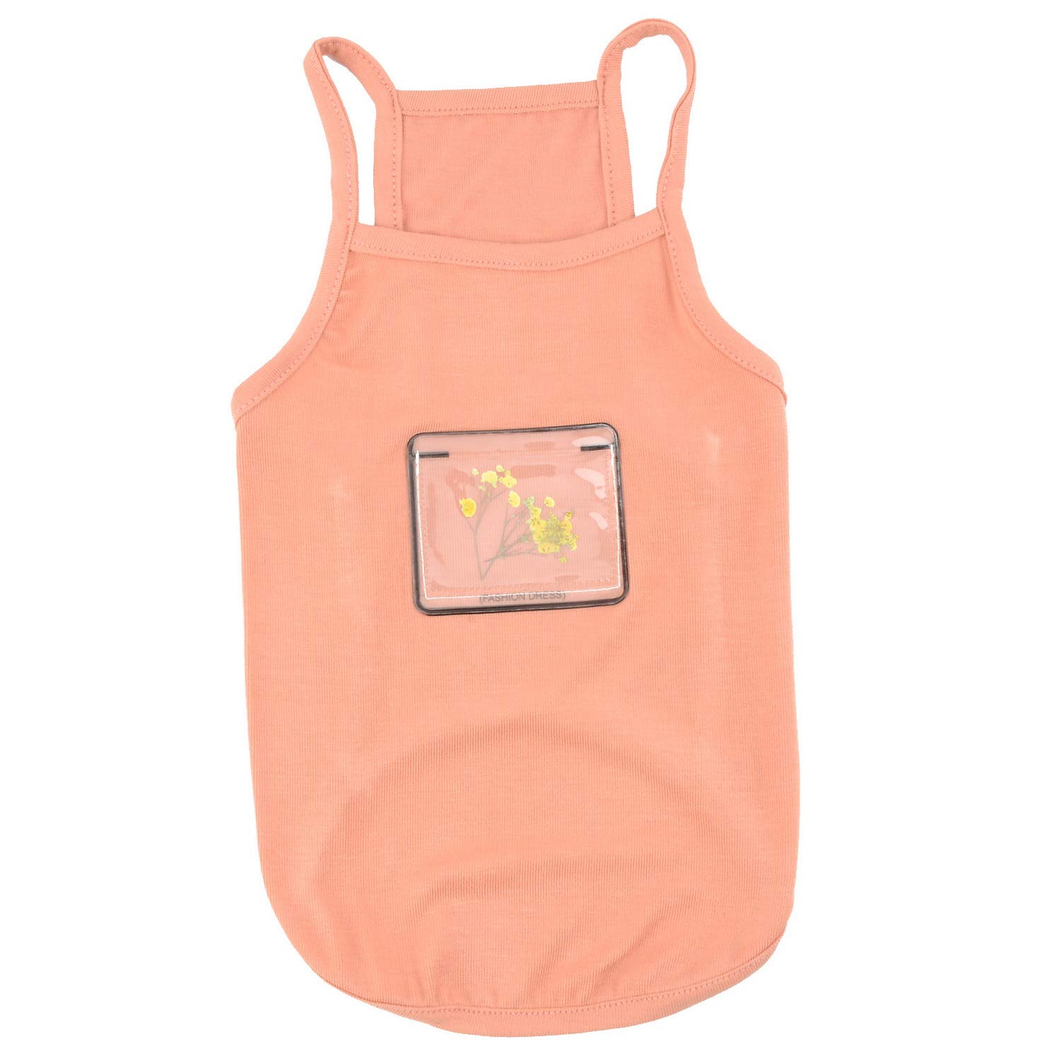 Kühl-Weste Für Kleine Hunde – ärmellos, Mit D-Ring, In Pink Mist Aurora (XS)