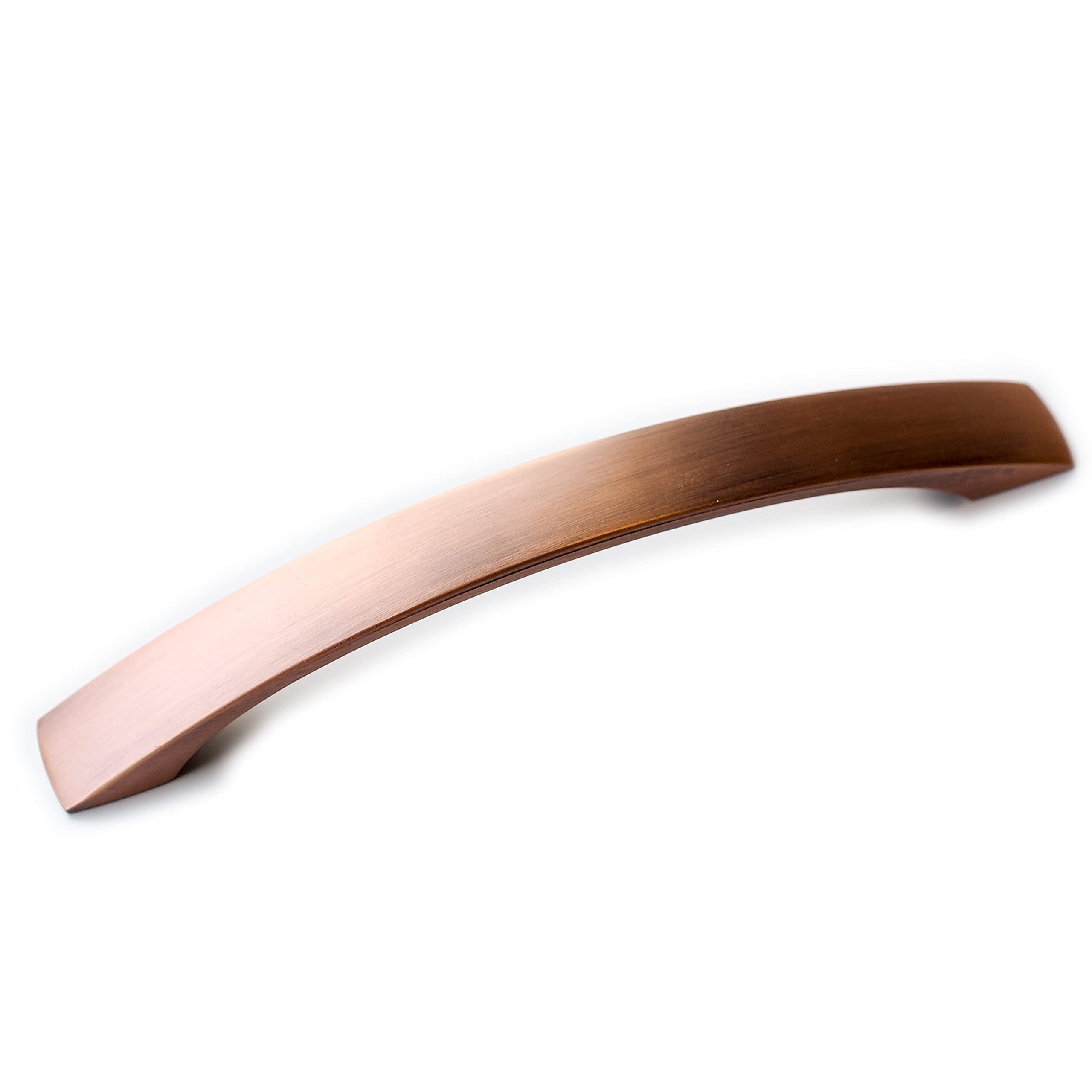 160mm Brushed Antique Copper Bridge Handle for Kitchen Cabinets | Bedroom | Bath