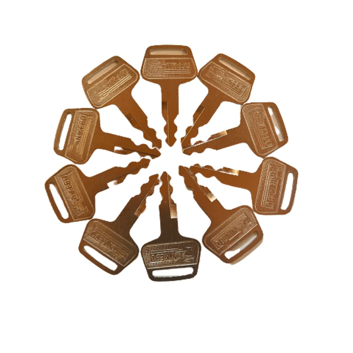 S450 Keys 10 PCS FITS Case Linkbelt JCB JS130 Sumitomo Excavator 150979A1 KHR0369 S450