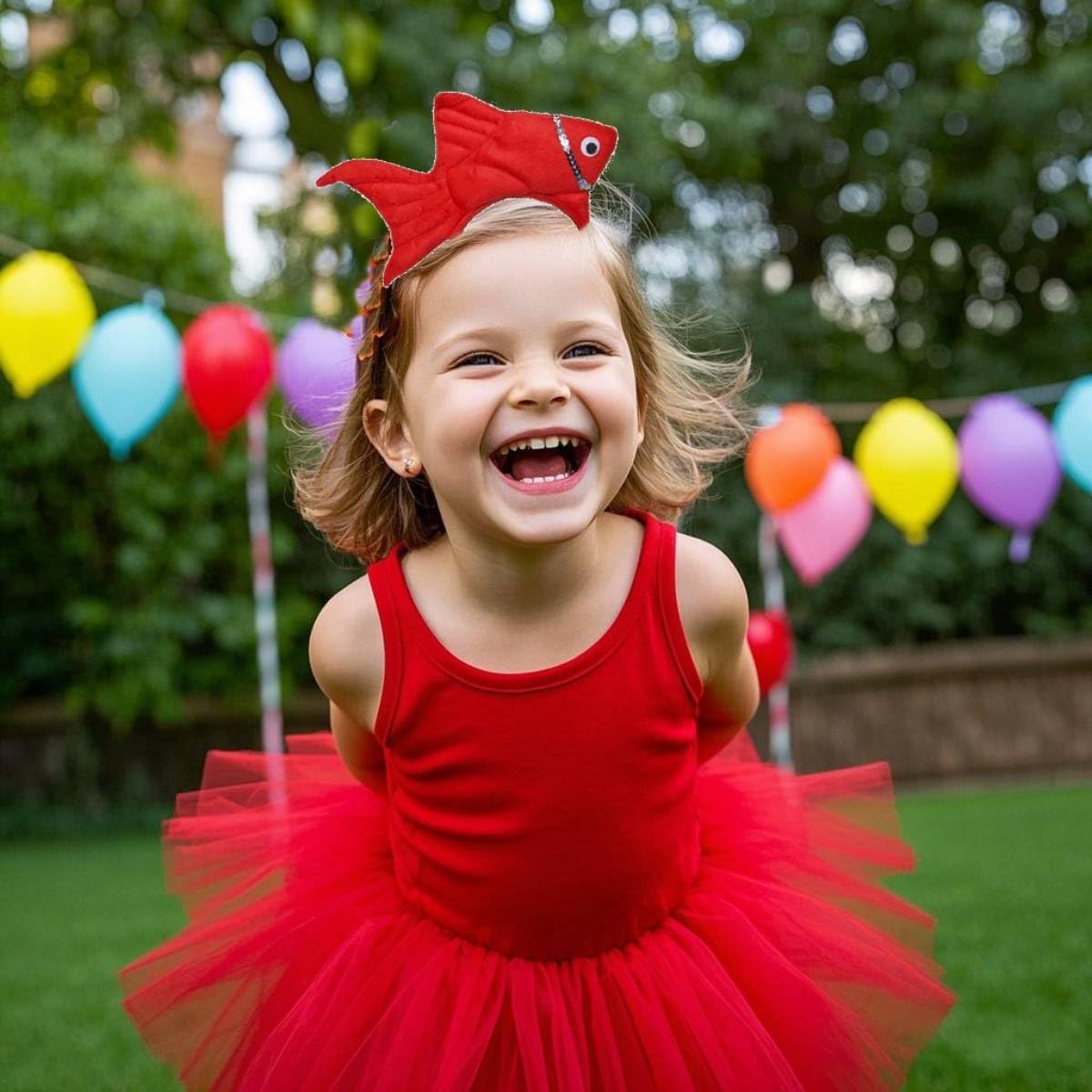 Fish Goldfish Marine Life Sea Animal Costume Headband Accessories for Halloween Dress Up - Image 5