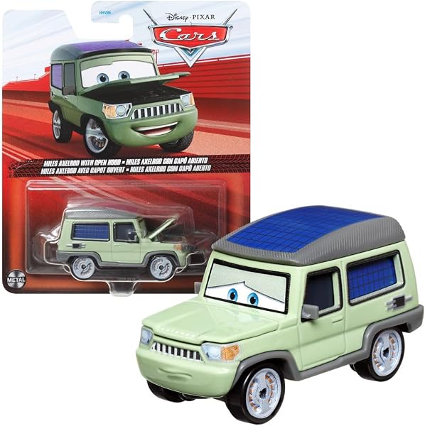 Disney Miles Axelrod | Y0485 Cars | Die-Cast 1:55 Auto | Veicoli Mattel - 1