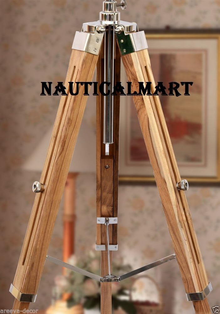 Royal Marine Tripod Floor Lamp for Living Room by NauticalMart