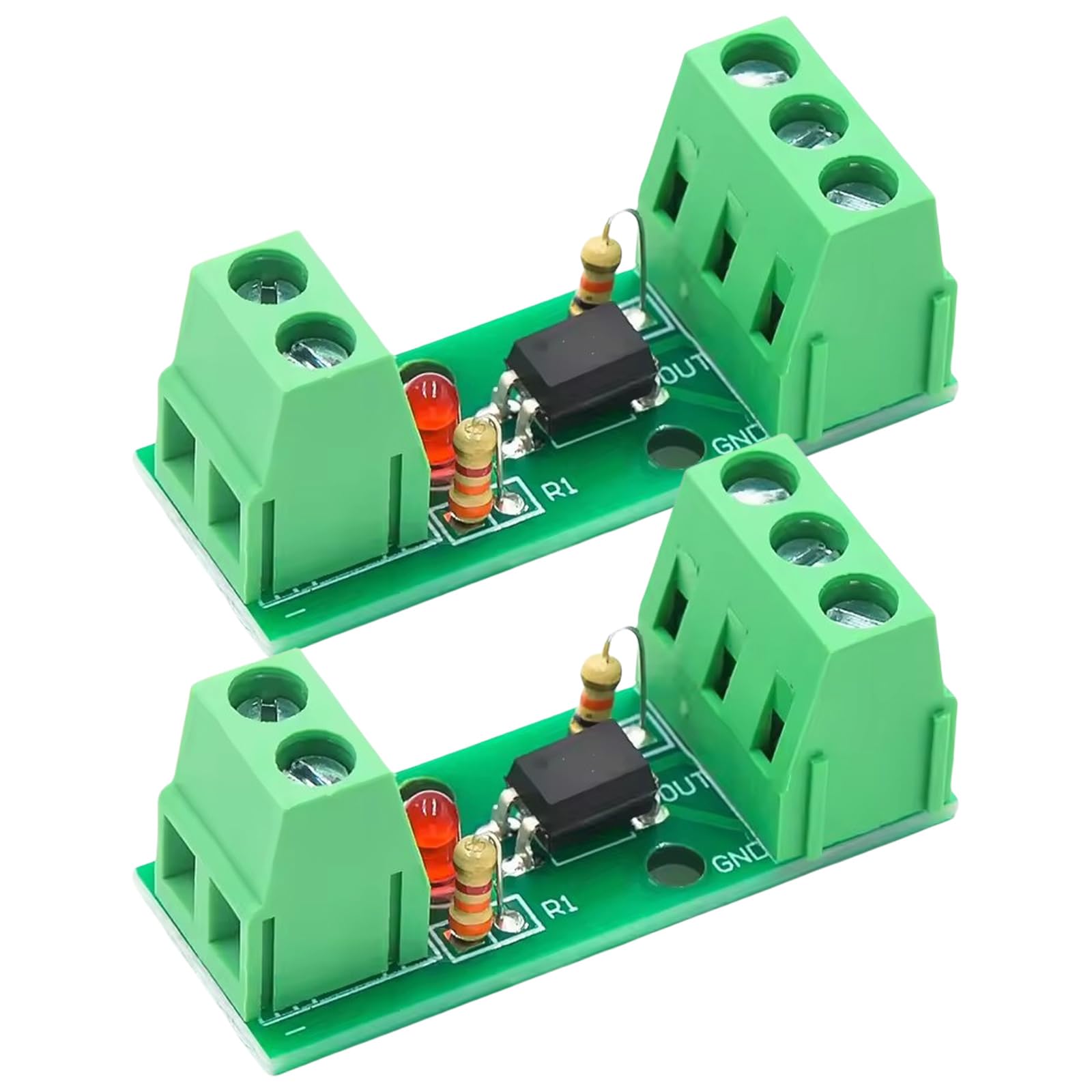 GMBYLBY Photocoupler Isolation Module 1Channel Triggering 5KHz for Control and Voltages Regulation for Technicians