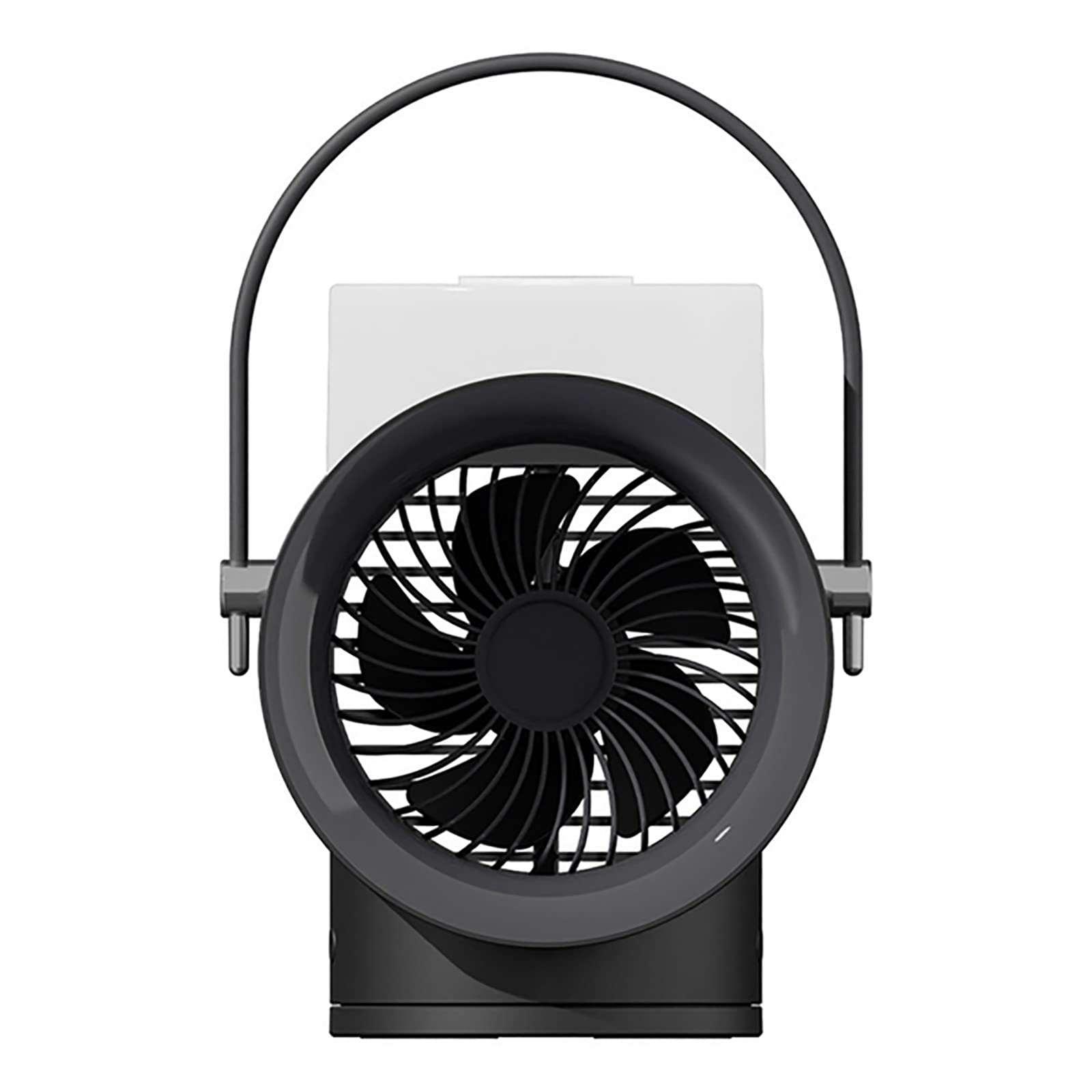 Nueayms Black Spray Humidifier Fan Home Portable Air Cooler Usb Desktop Oscillating Small Fan 4000Ma Cooler Portable Conditioner For Car Desk Camping