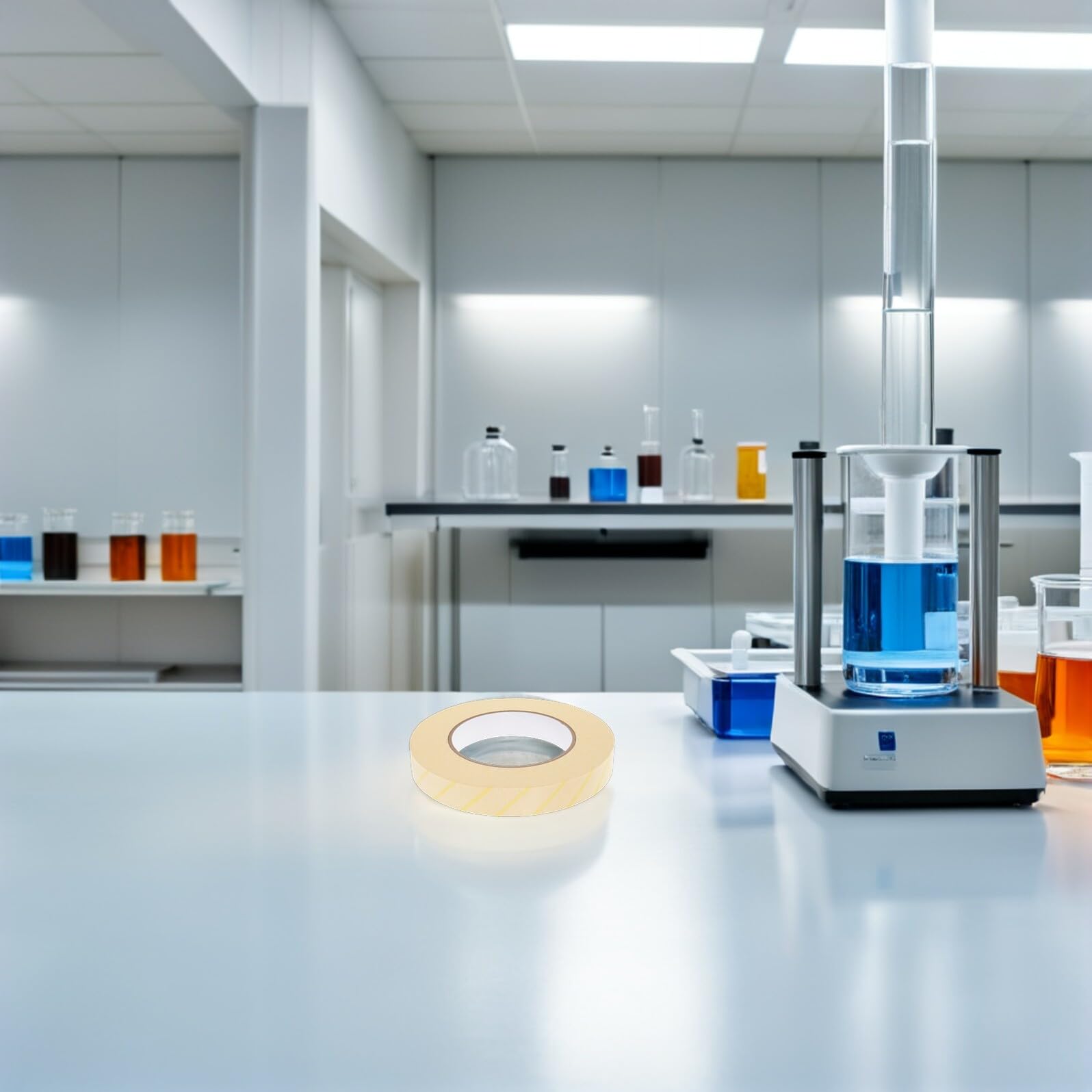 Nastro Indicatore per Processo Sterile Alta Temperatura Resistenza per Uso Medico Ospedali Cliniche Laboratorio Controllo Infezioni