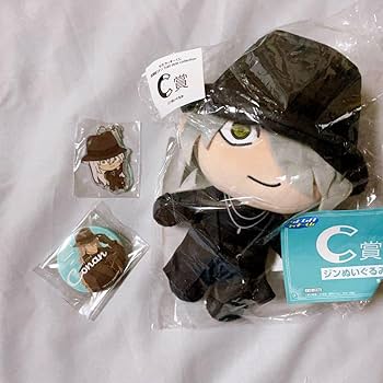 Amazon.co.jp: コナン ジン 一番くじ 2023 ぬいぐるみ 缶バッチ