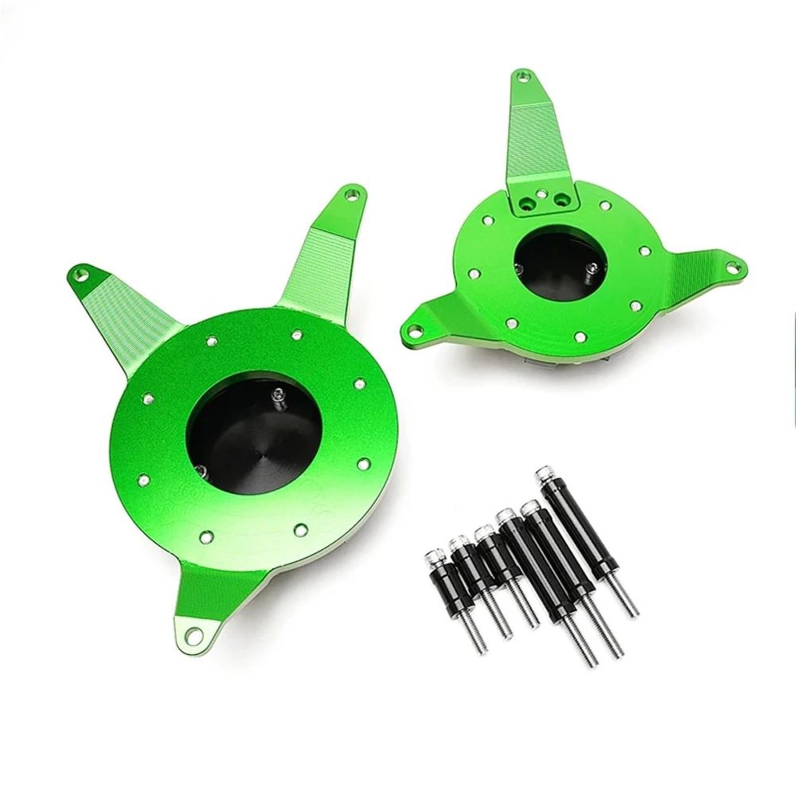 Motorrad-Absturzsicherung, Motorschutz, Sturzpads, Verkleidungsschutz, Slider Für Kawasaki Z900 Z650 Z1000 Z 900 1000 Für Ninja650 Frame Sliders Sturzschutz Sturzpads(Titan)