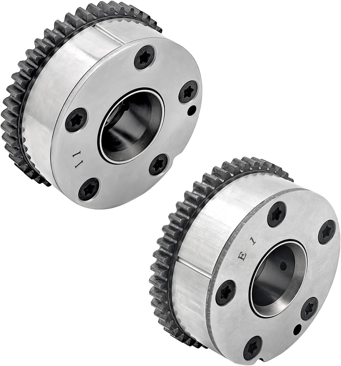 130254BB0C & 130251KC0A VVT Camshaft Phaser Actuator Sprocket Kit Int & Exh for Nissan 2011-2021 Juke/Rogue Sport/Qashqai/X-Trail (Mexico); 130251KC2C 130251KC1A Cam Gear Adjuster