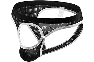 Sexy Open Front Briefs for Men Butt-Flaunting Underwear Jockstrap