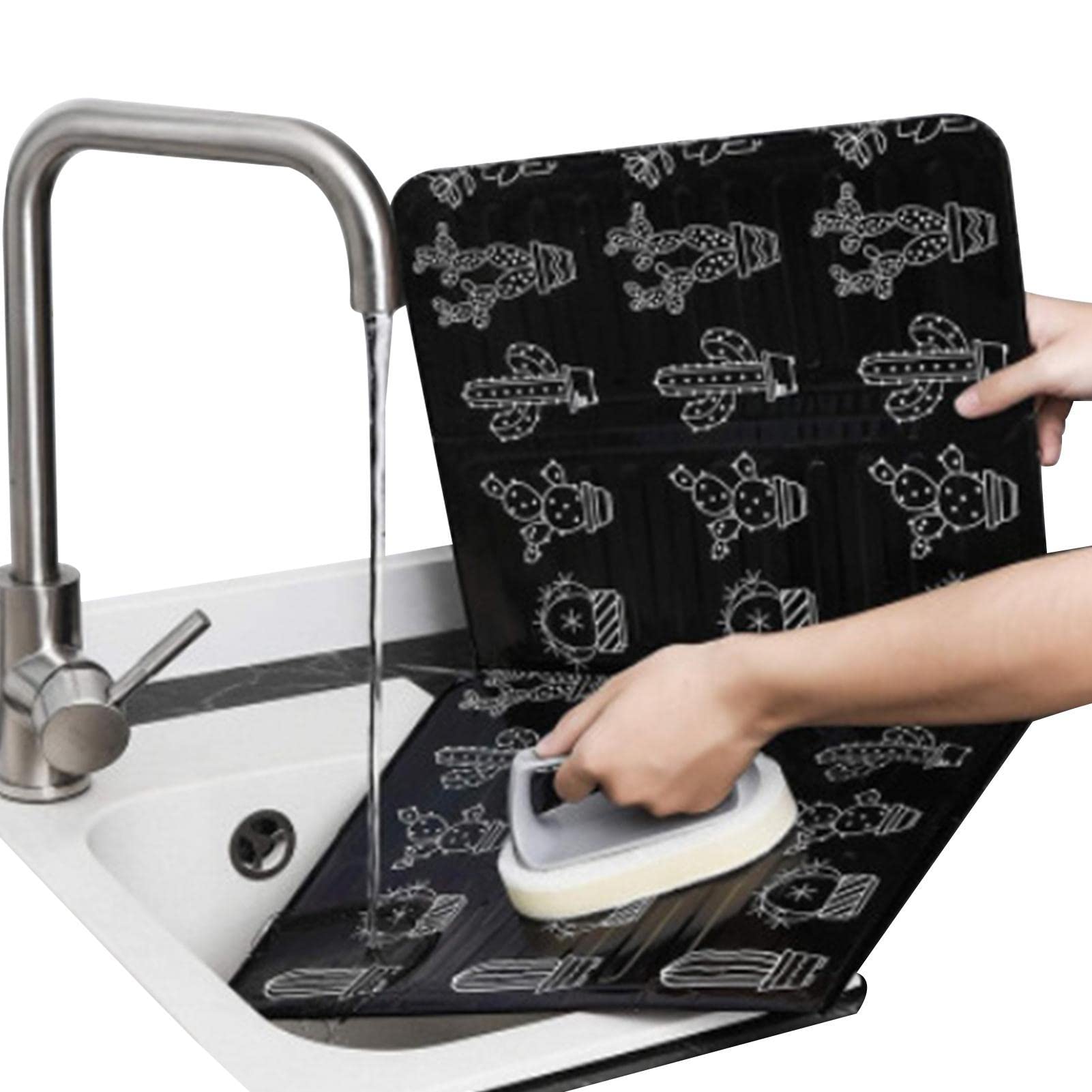 ZORQ Anti Oil Splatter Guard Wall | Foldable Oil Splatter Guard | Aluminum Foil Stove Oil Splatter Screen Board Cooking Frying Oil-Proof Splash Kitchen Tool for Kitchen and Dining Room