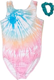 Destira Girls Premium Closed Back Gymnastics Leotards - Snug Performance Fit (Size Up for Comfort), Girls/Child Sizes