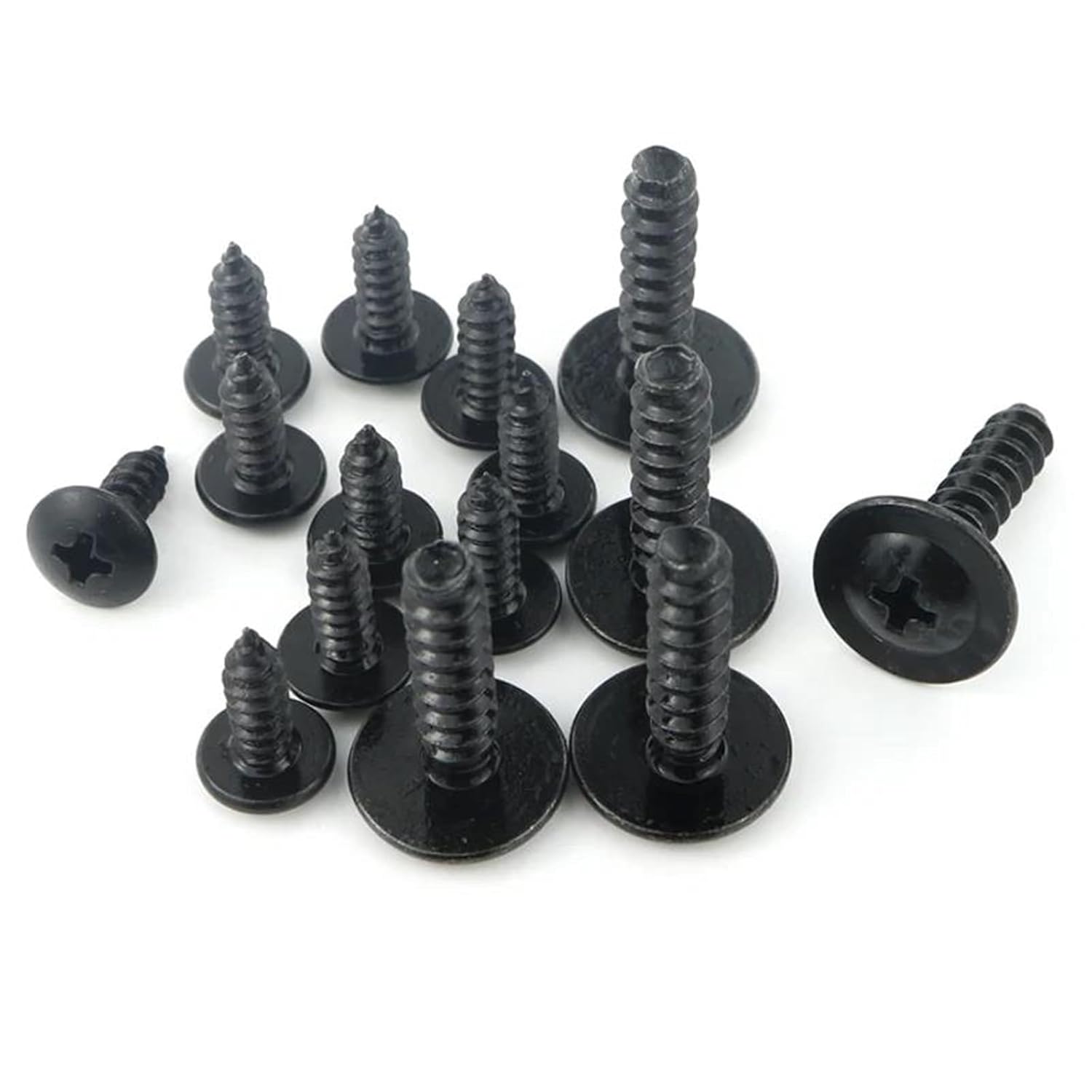 に適合するCBR1000RR 2008-2011 オートバイフルフェアリングボルトキットネジワッシャーナットファスナー(黒)