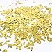 Premium Shredded Squares Tissue Paper Party Table Confetti - 50 Grams (Gold Mylar Flakes)