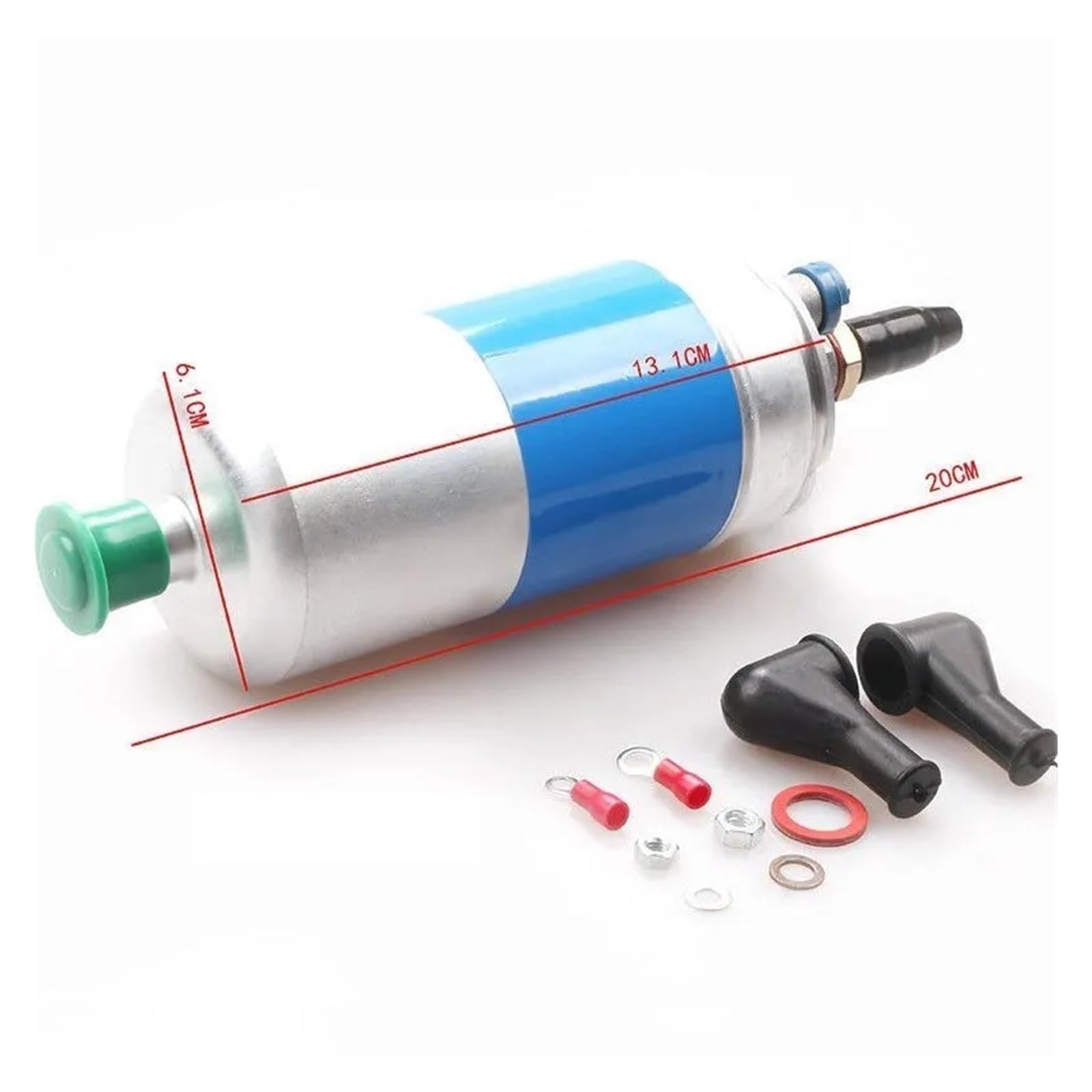 Pompa Benzina Benzina Pompa Carburante Elettrica Esterna Flusso 120LPH 12V Per 80: 1.6L/1.8L/2.0L 0580254910 0580464125 FP-1029-BL Pompe Carburante Moto