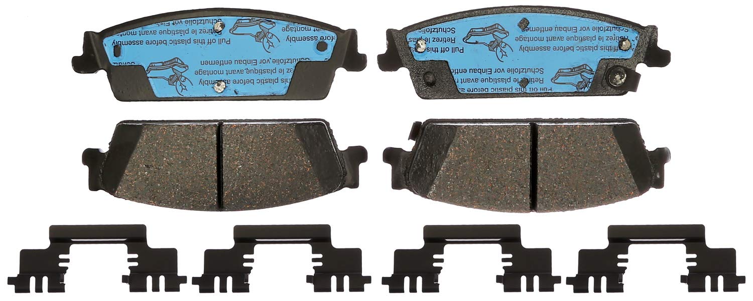 Pastilha de Freio Traseira Cerâmica ACDelco Gold 17D1194CHF1 - Conjunto de Alta Performance