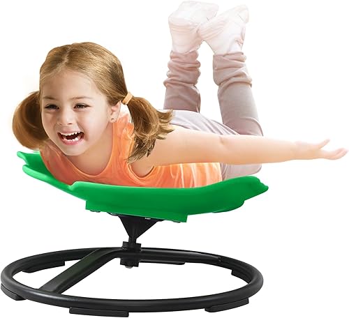 Miniatura 10 de Silla giratoria para niños con autismo, silla de juguete sensorial para niños, juguetes y juegos de equilibrio, equipo de terapia física, equipo de