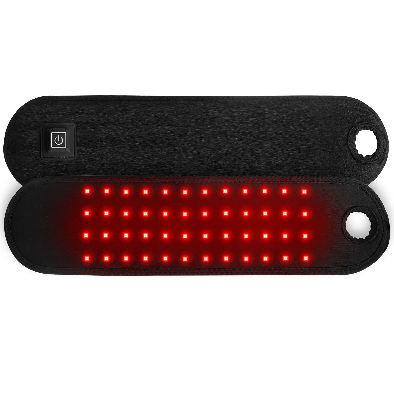 oiakus Red Light Therapy for Hand, Red Light Therapy Wrist Wrap Pad, Red Light Therapy for Neck, Wrist Care Strap, Wavelengths 660nm and 850nm, Promotes Rapid Recovery and Pain Relief