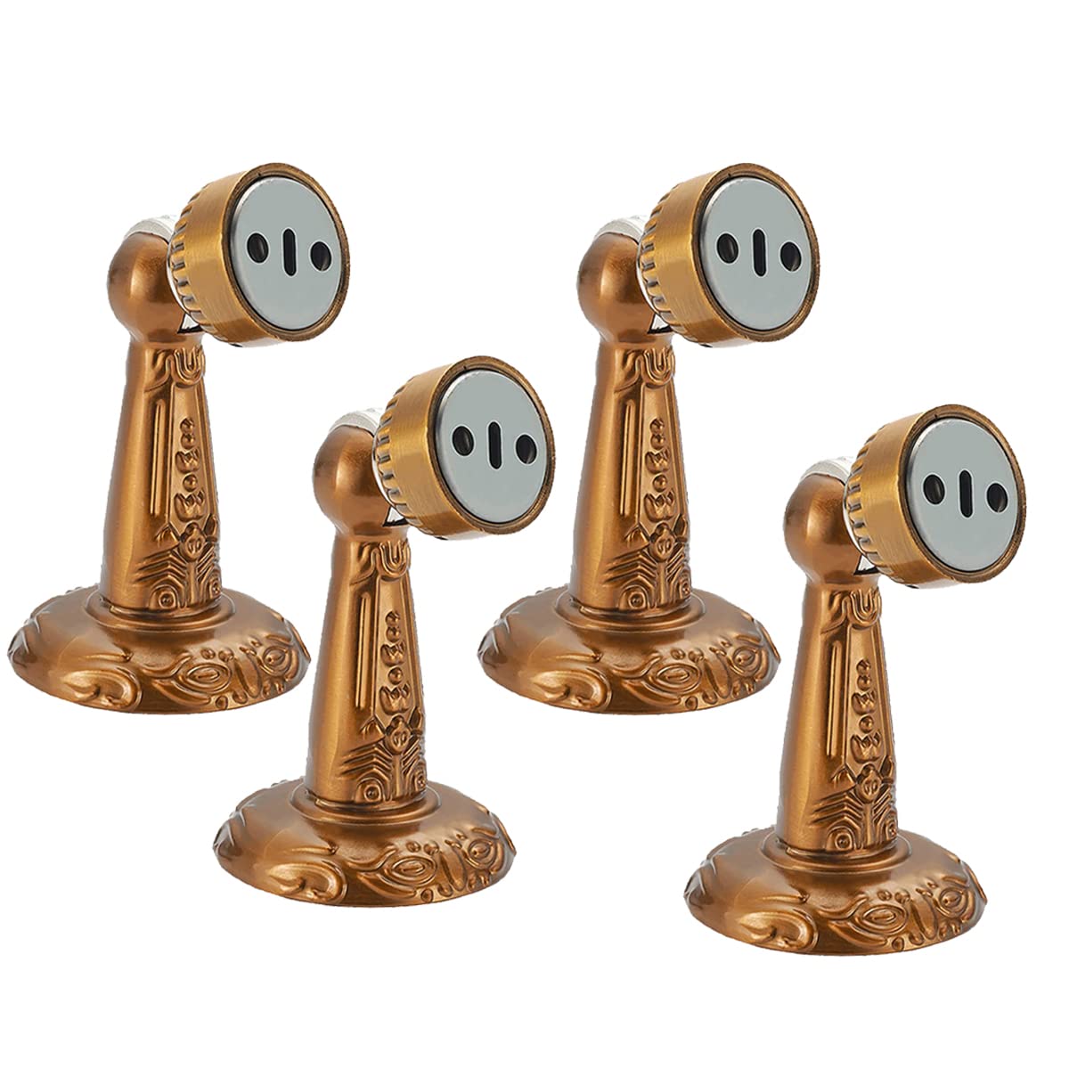 Butée de porte magnétique en acier inoxydable robuste couleur bronze vintage